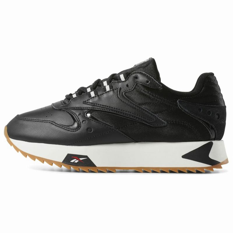 Reebok Classic Leather Ati '90s Shoes Womens Black India DZ1886CL